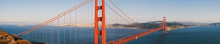 Golden Gate Bridge. Bild von Pixabay (frei).