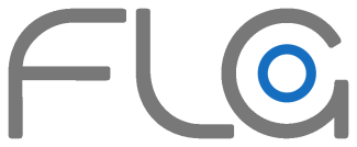 FLG Logo pur, grau statt schwarz
